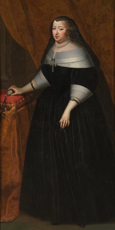 Portrait of Maria Giovanna Battista by Unbekannt Unbekannt